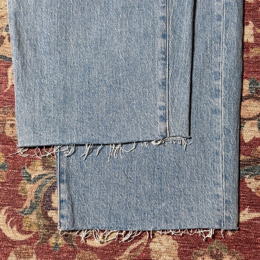 MADEWELL The Curvy Perfect Vintage Wide-Leg Crop Jean NWT Size 25P - Picture 9 of 14